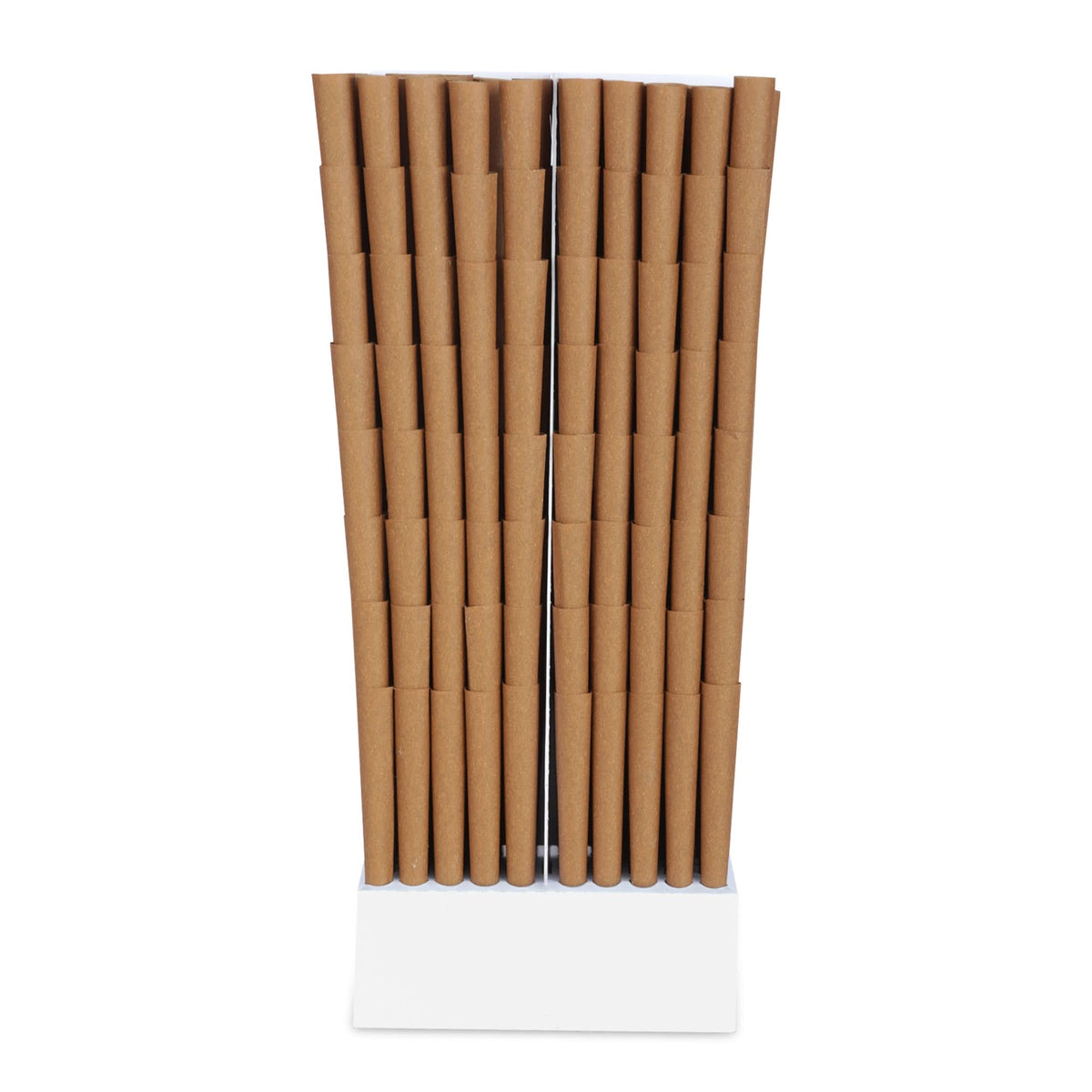 84mm (1-1/4) Brown Hemp Wrap Blunt Spiral Filter (Paper) Cones 003