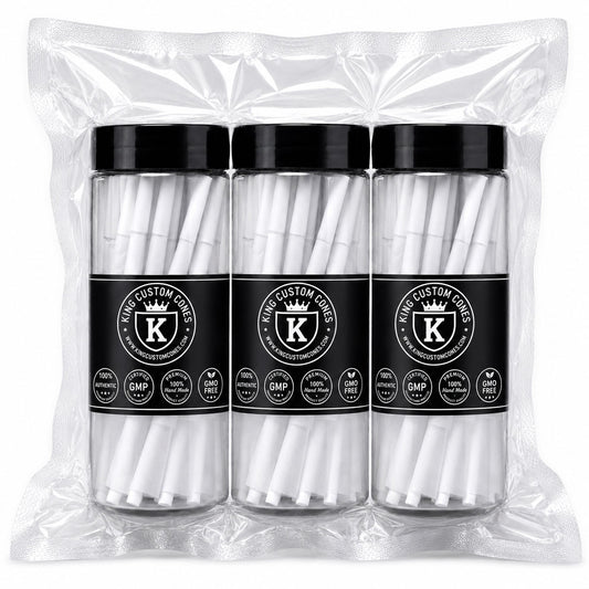 98mm Standard French White Paper MW Filter Cones Jar