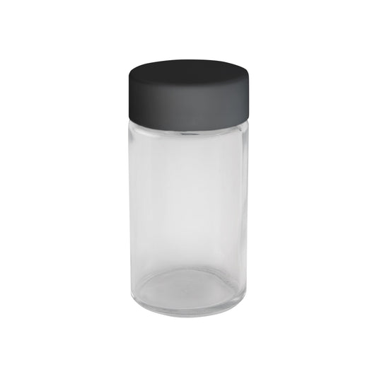 Glass Jar w/ Cap 84mm / 44mm, 200-Pack, Child Resistant (Loud Lock)
