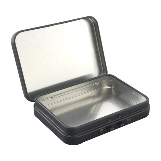 Metal Tin 250-Pack, Child Resistant, Square (Loud Lock)