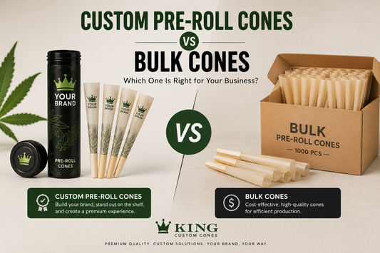 Custom Pre-Roll Cones vs Bulk Cones: Which One Is Right for Your Business?