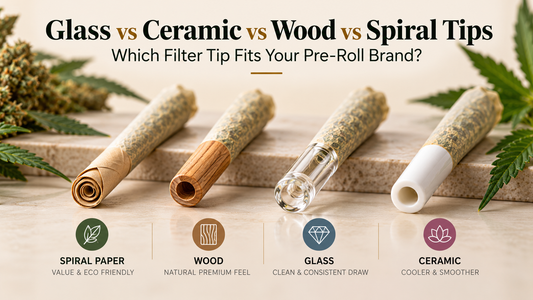 Glass vs Ceramic vs Wood vs Spiral Tips: Which Filter Tip Fits Your Pre-Roll Brand?