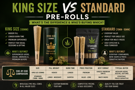 King Size vs Standard Pre-Rolls: What’s the Difference and Who’s Buying Which