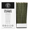 98mm Standard Green Hemp Wrap Blunt Spiral Filter (Paper) Cones