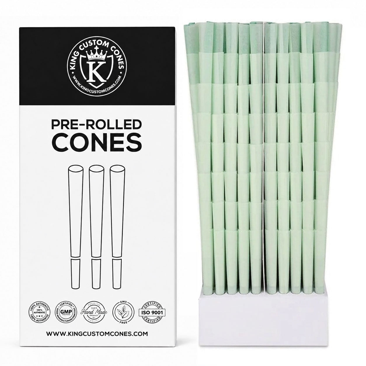 98mm Standard Green Paper Spiral Filter (Paper) Cones