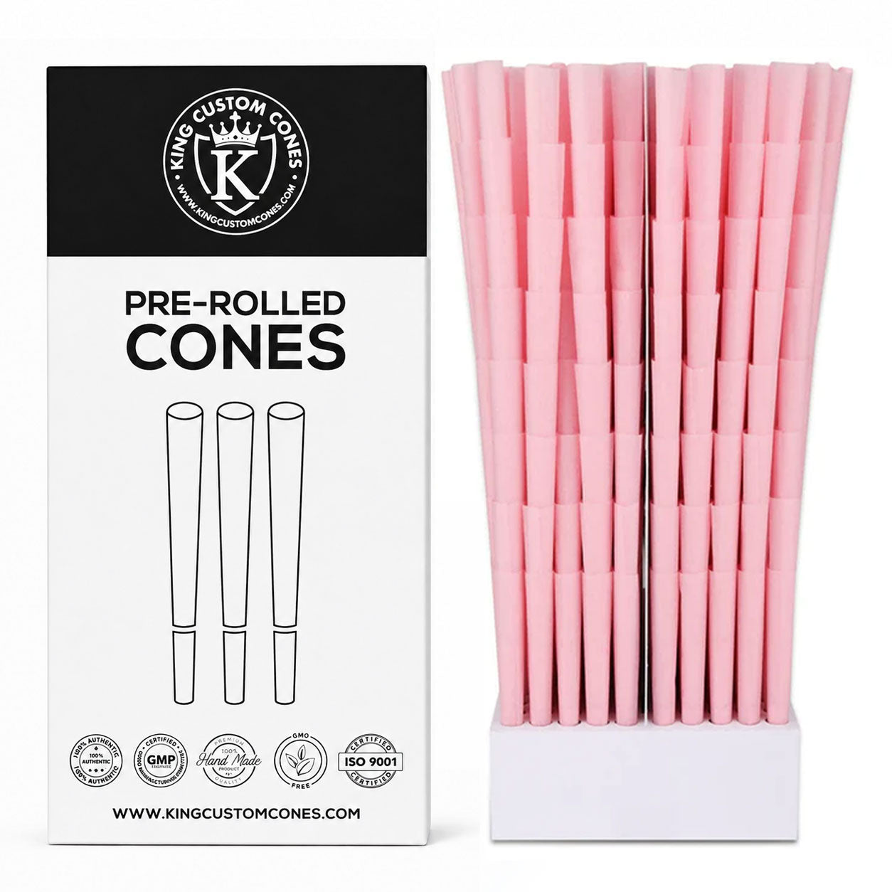 70mm Dogwalker Pink Paper Spiral Filter (Paper) Cones