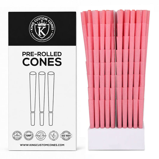 109mm King Size Red Paper MW Filter Cones