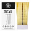109mm King Size Yellow Paper Spiral Filter (Paper) Cones