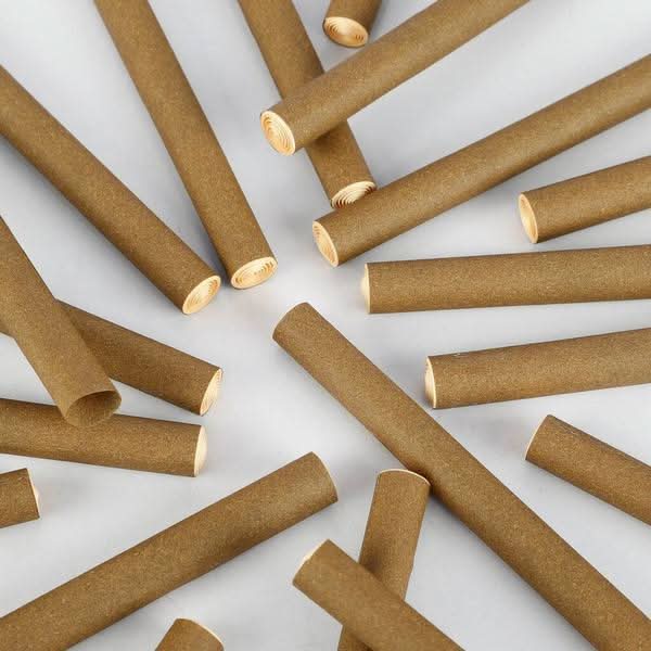 98mm King Size Brown Hemp Wrap Blunt Spiral Filter (Paper) 9mm Dia Tubes