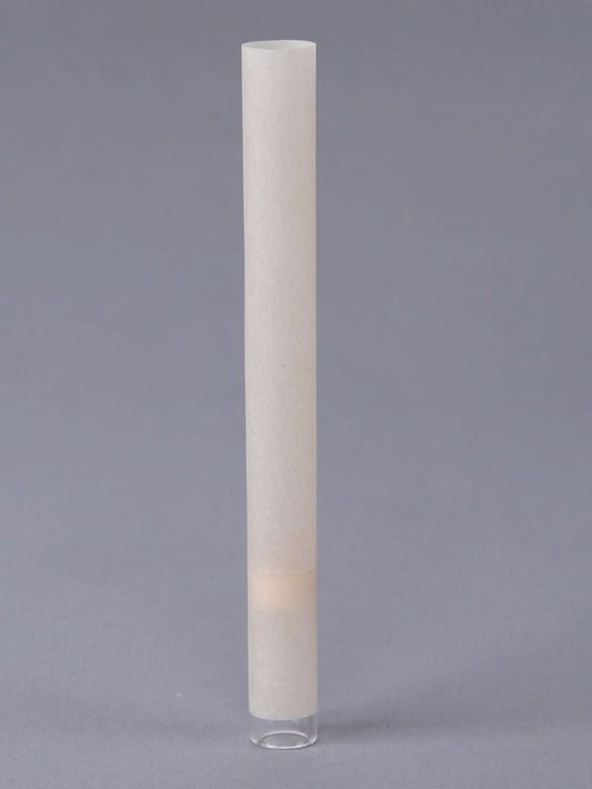 84mm (1-1/4) 100% Organic Hemp Paper Glass Filter 9mm Dia Tubes