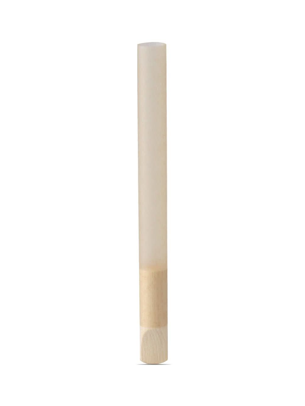 98mm Standard Unrefined Brown Paper Wood Filter Pinched 11mm Dia Tubes