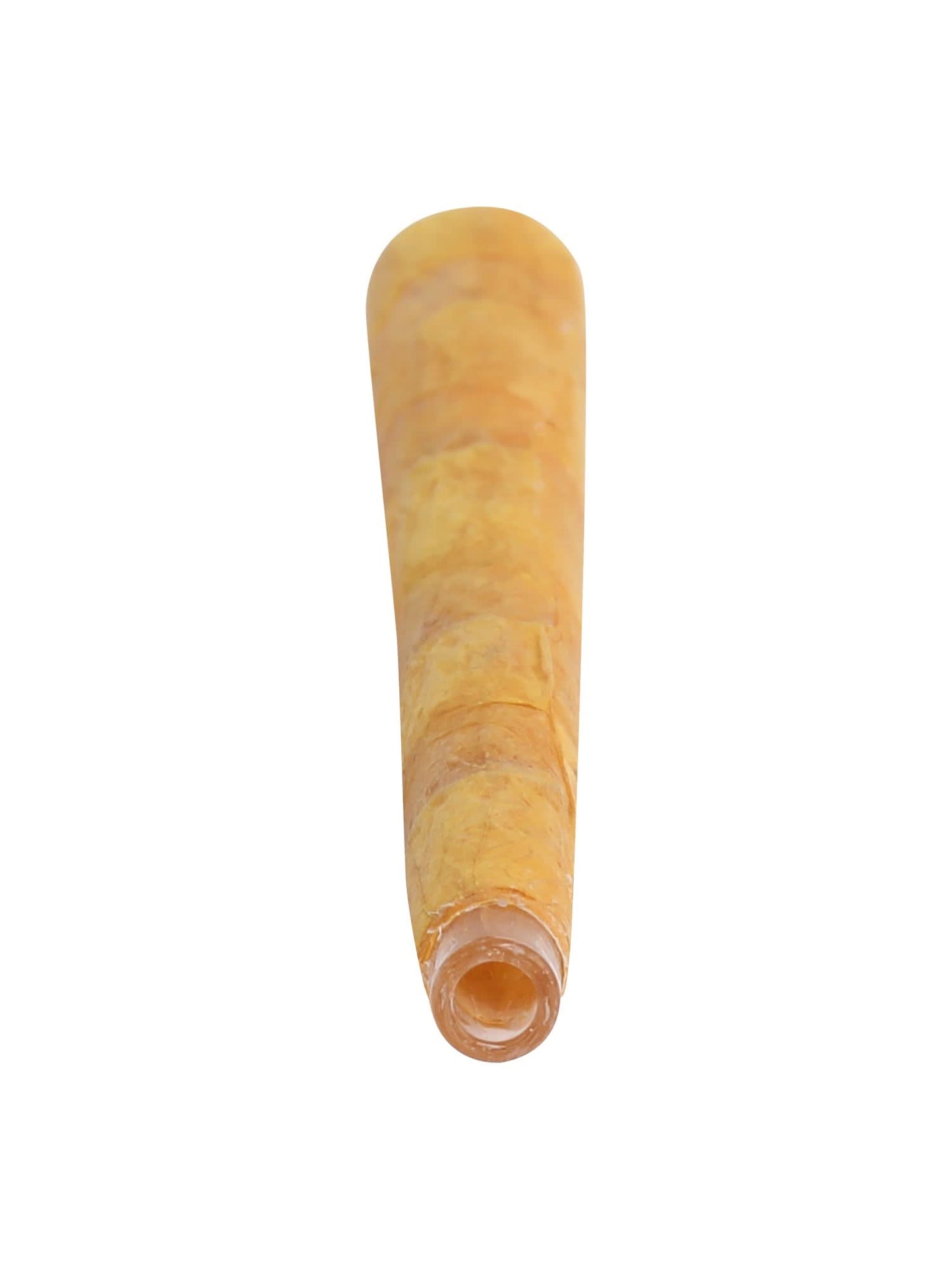HAND ROLLED GLASS TIPS CONE - YELLOW ROSE PETALS - BOX OF 150 CONES
