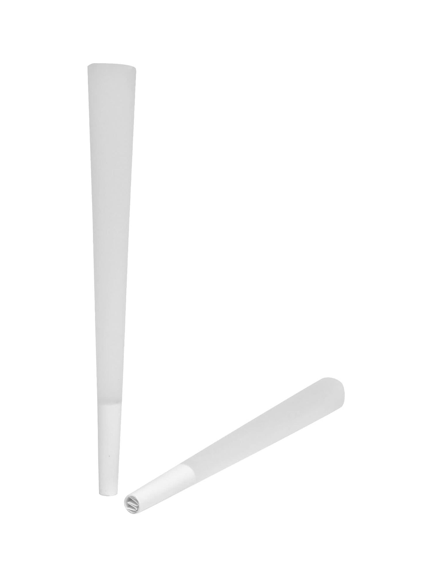 120mm Little FatBoy French White Paper MW Filter Cones Jar