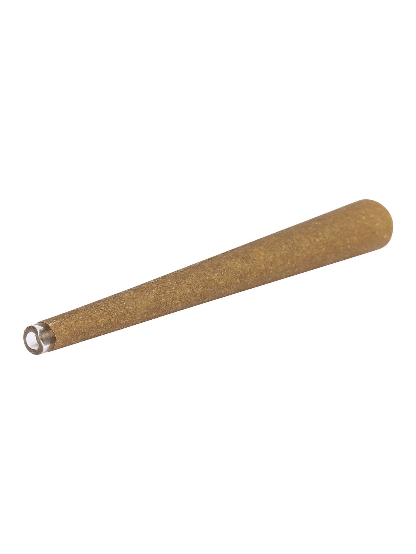 70mm Dogwalker Brown Hemp Wrap Blunt Conical Glass Filter Cones