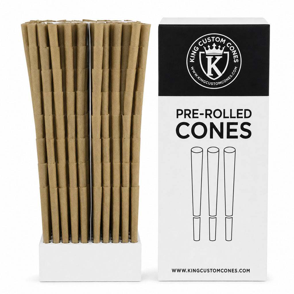70mm Dogwalker Brown Hemp Wrap Blunt MW Filter Cones