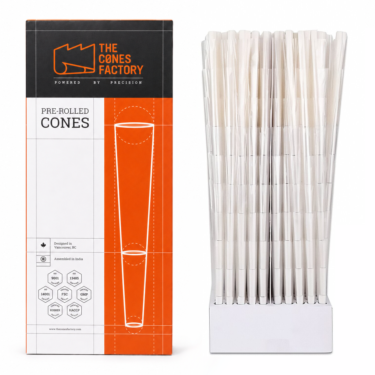 Cosmic Clear Cones with Spiral Filter Tip