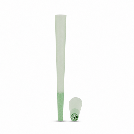 109mm King Size Green Paper Spiral Filter (Paper) Cones