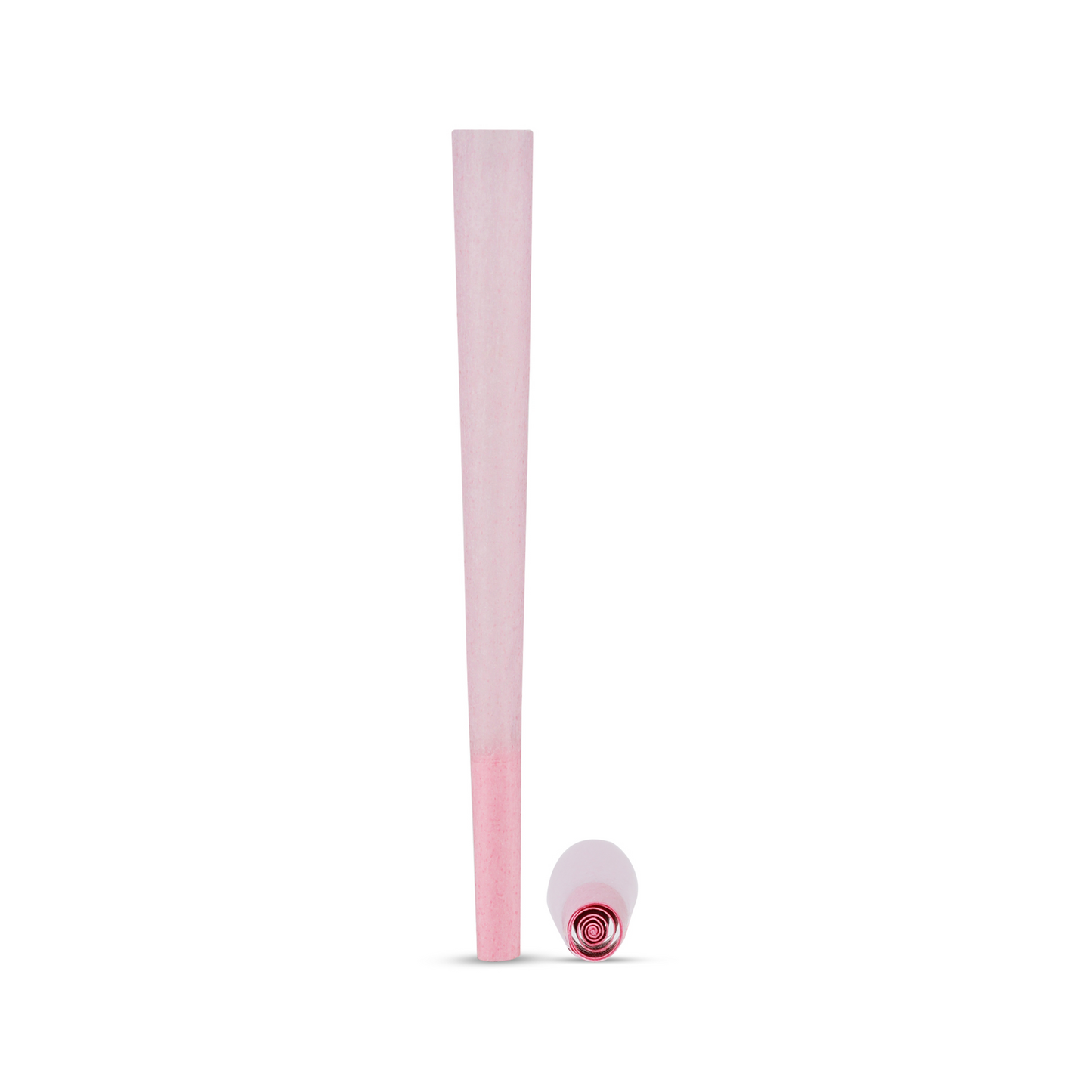 109mm King Size Pink Paper Spiral Filter (Paper) Cones