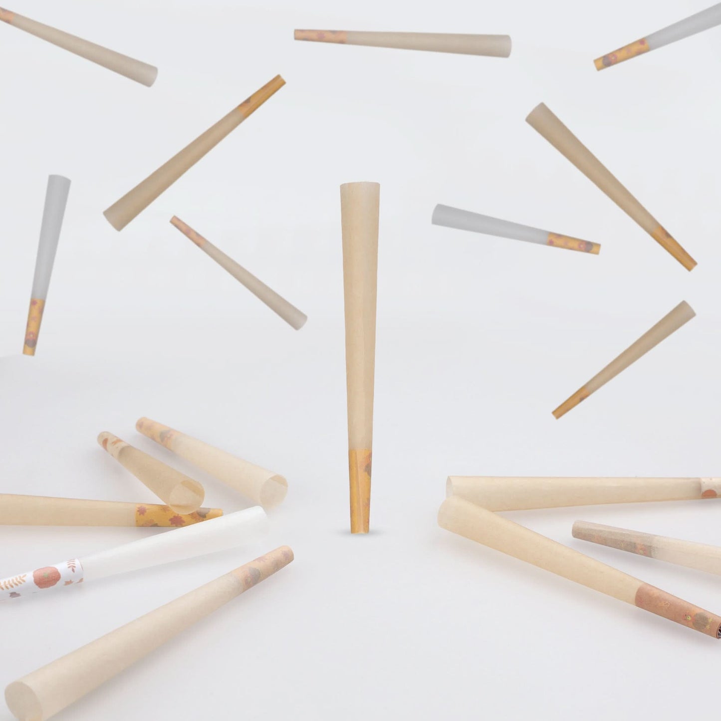 109mm King Size Mix Papers Paper MW Filter Cones
