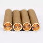 84mm (1-1/4) Brown Hemp Wrap Blunt Spiral Filter (Paper) 9mm Dia Tubes