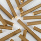 84mm (1-1/4) Brown Hemp Wrap Blunt Spiral Filter (Paper) 9mm Dia Tubes