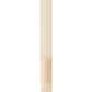 84mm (1-1/4) Unrefined Brown Paper Wood Filter Pinched 9mm Dia Tubes