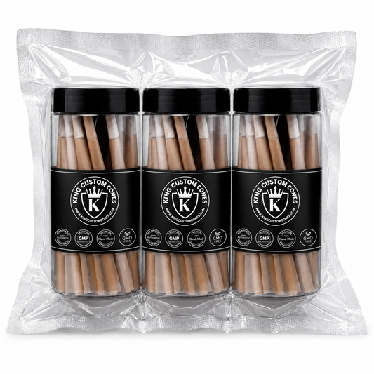 84mm (1-1/4) Unrefined Brown Paper MW Filter Cones Jars