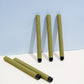 84mm (1-1/4) Green Hemp Wrap Blunt Ceramic Filter 11mm Dia Tubes