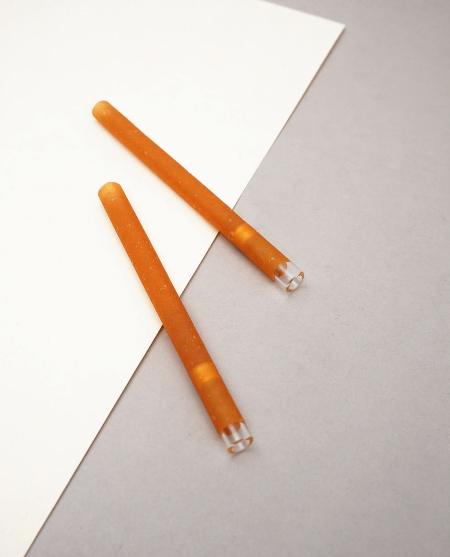 109mm King Size Goji Berry Wrap Orange Glass Filter 9mm Dia Tubes