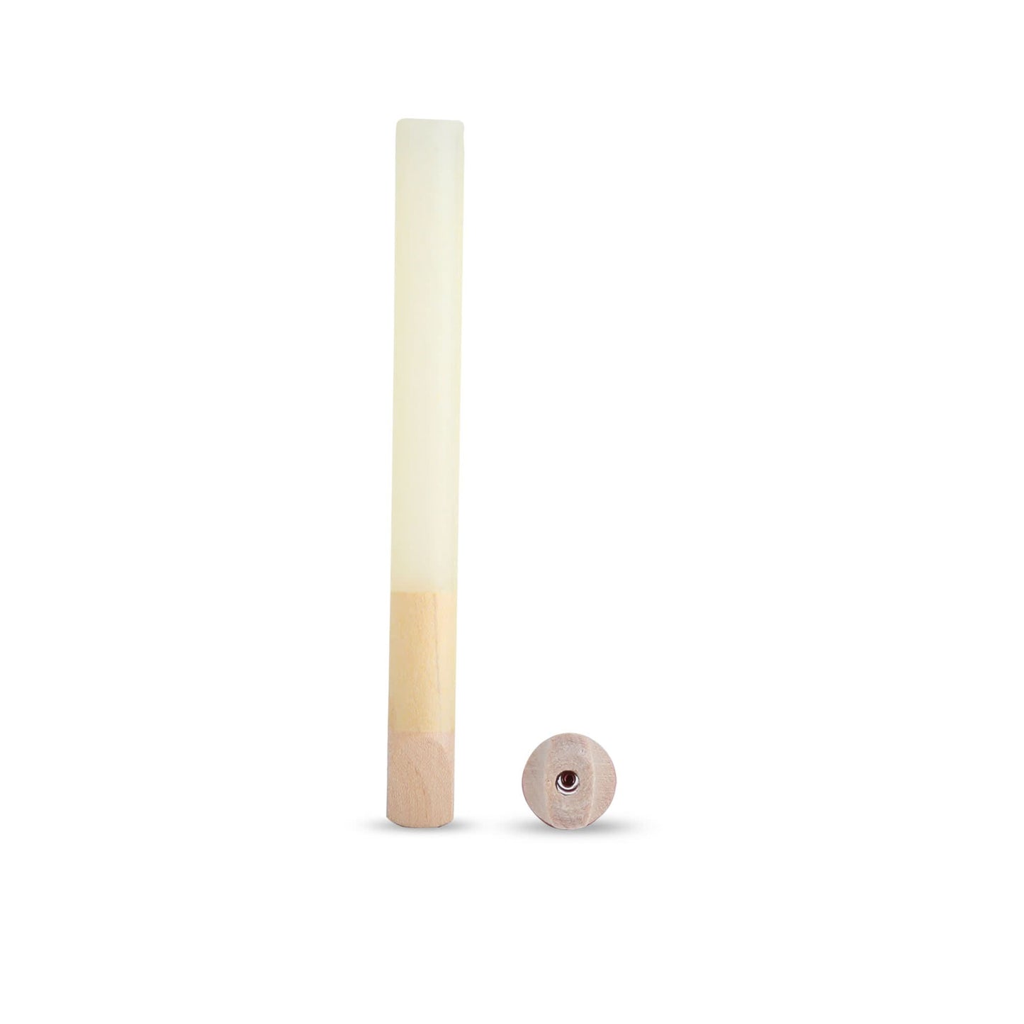 70mm Dogwalker Yellow Paper Wood Filter Pinched 9mm Dia Tubes