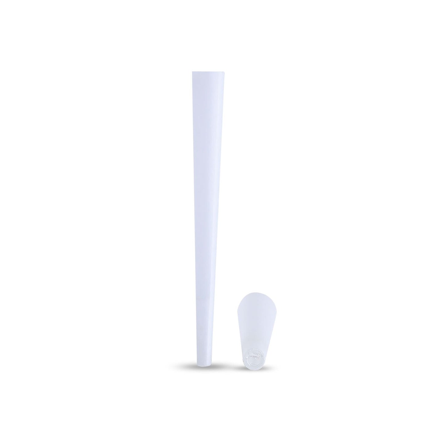 84mm (1-1/4) French White Paper Conical Glass Filter Cones