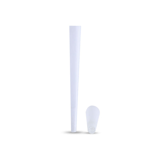 109mm King Size French White Paper Conical Glass Filter Cones
