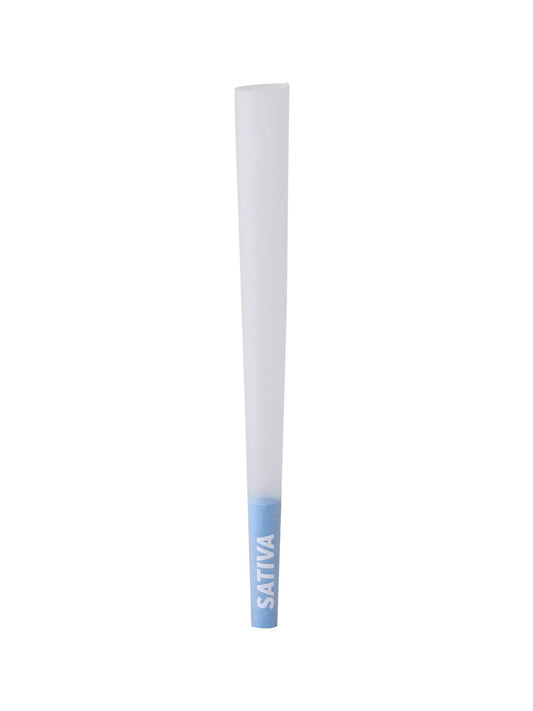 98mm Standard Sativa French White Paper MW Filter Cones