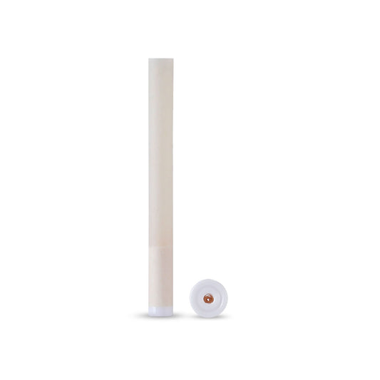 84mm (1-1/4) 100% Organic Hemp Paper Ceramic Filter 11mm Dia Tubes