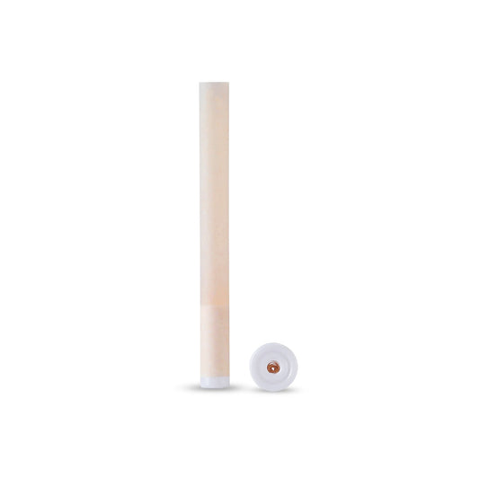 109mm King Size Unrefined Brown Paper Ceramic Filter 9mm Dia Tubes