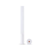 70mm Dogwalker French White Paper Ceramic Filter 9mm Dia Tubes