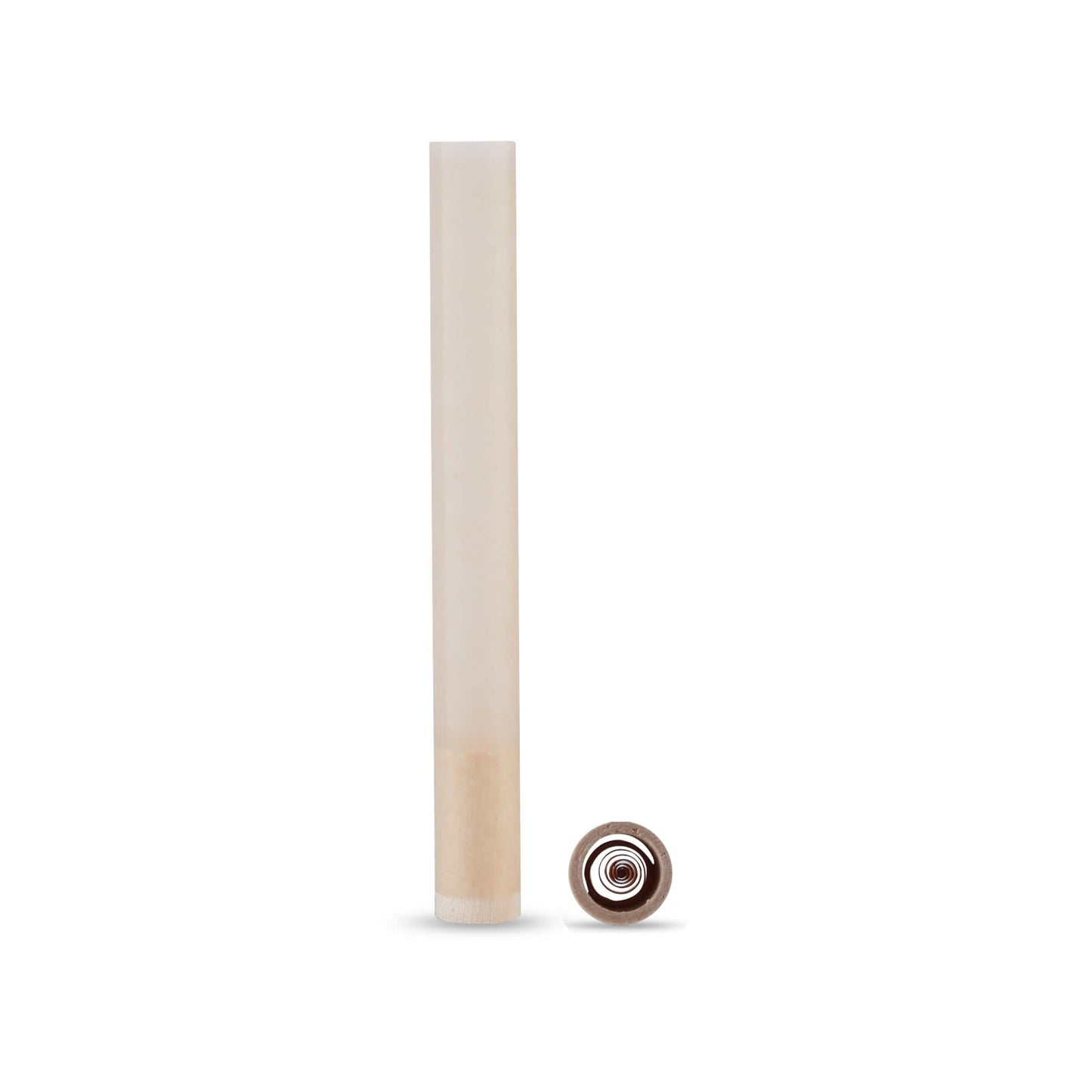 109mm King Size Unrefined Brown Paper Wood Filter Cylindrical 11mm Dia Tubes