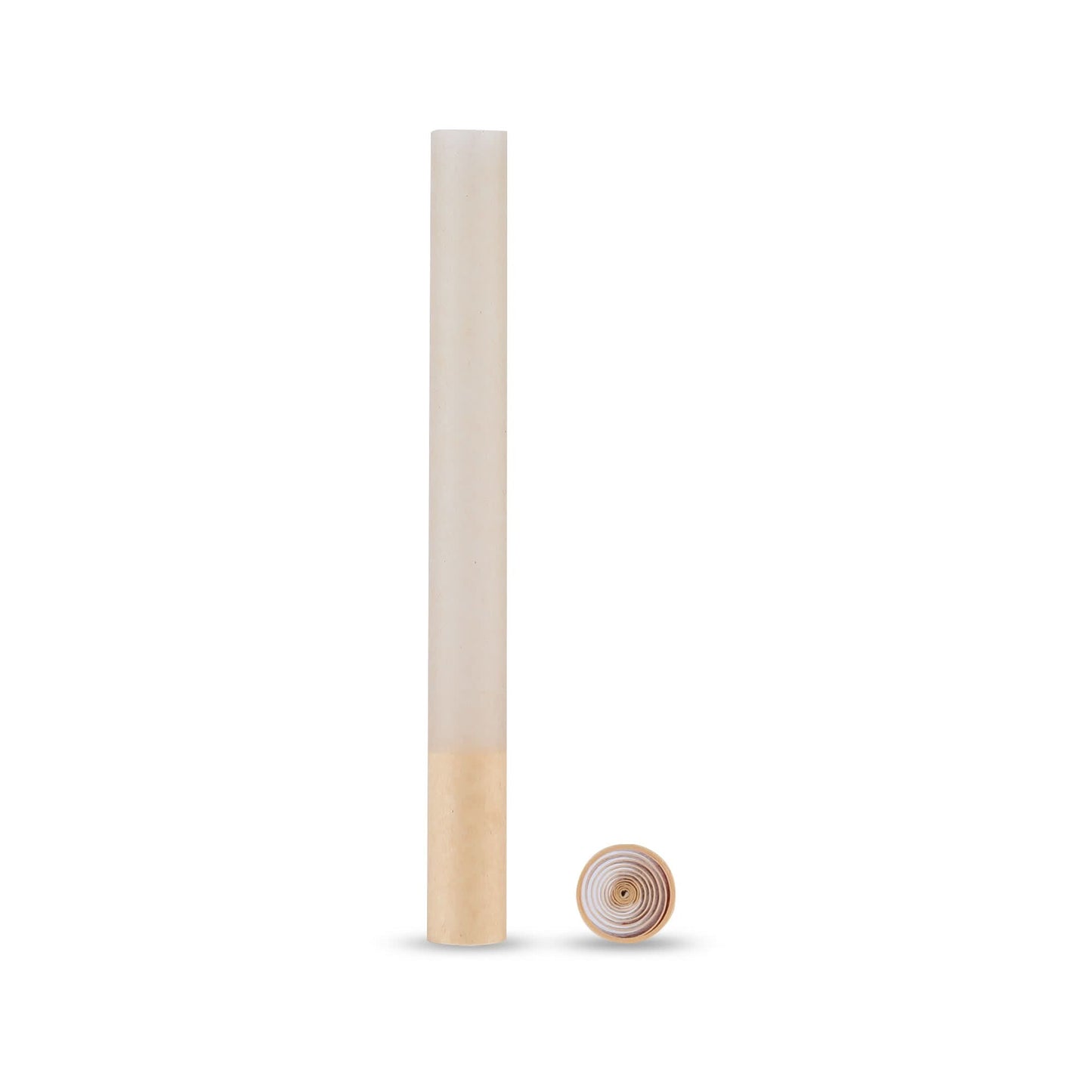 98mm Standard Unrefined Brown Paper Spiral Filter (Paper) 9mm Dia Tubes