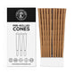 109mm King Size Brown Hemp Wrap Blunt Spiral Filter (Paper) Cones