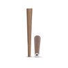 70mm Dogwalker Brown Hemp Wrap Blunt Conical Ceramic Filter Cones