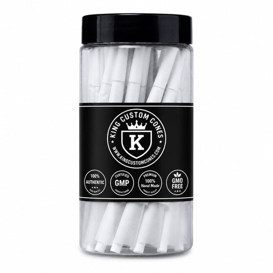 84mm (1-1/4) French White Paper MW Filter Cones Jars