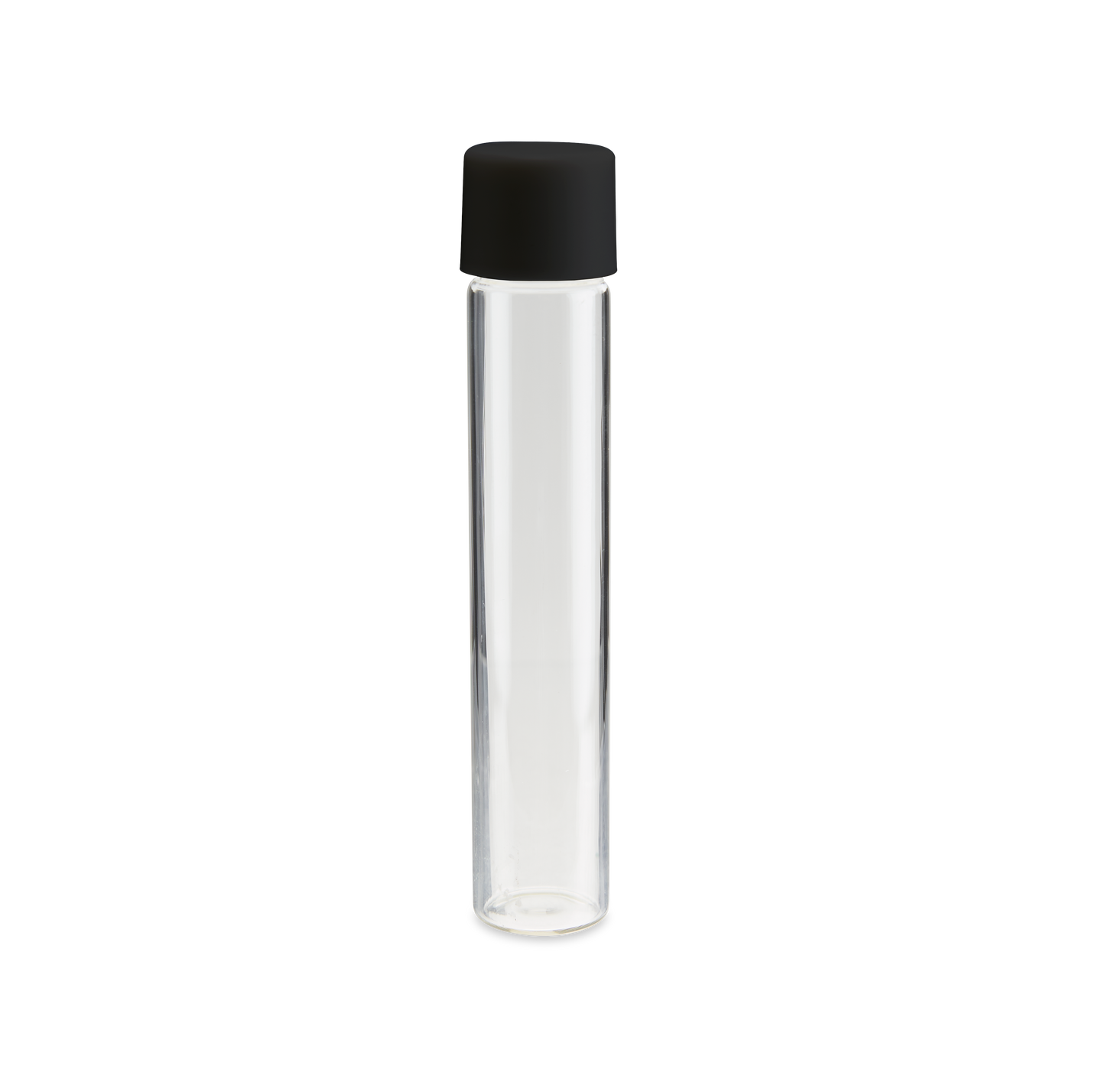 Glass Tube w/ Cap 116mm / 22mm, 12mm Neck, 500-Pack, Child Resistant (Loud Lock)
