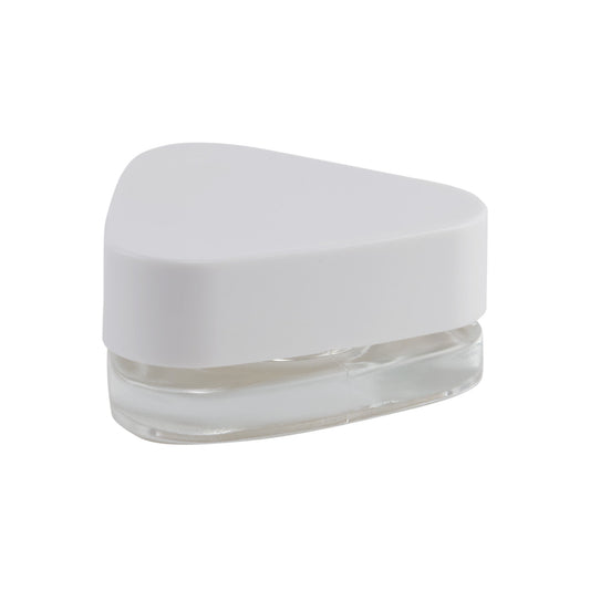 Concentrate Glass Jar w/ Cap 5ml, 250-Pack, Child Resistant, Triangle (Loud Lock)