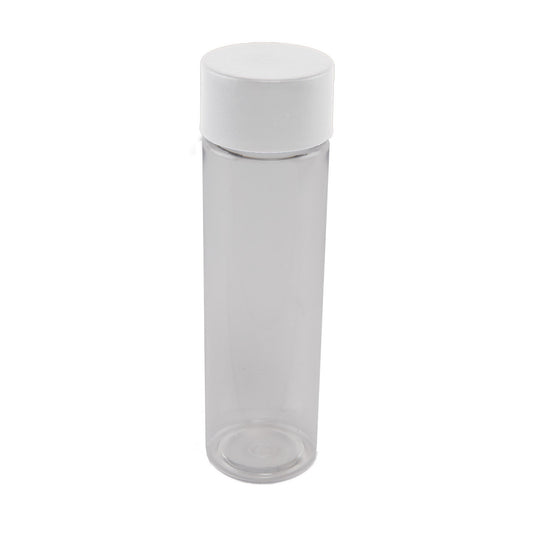 Plastic Jar w/ Cap 120mm / 35mm, 100-Pack, Child Resistant (Loud Lock)