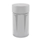Plastic Jar w/ Cap 75mm / 43mm, 100-Pack, Child Resistant (Loud Lock)