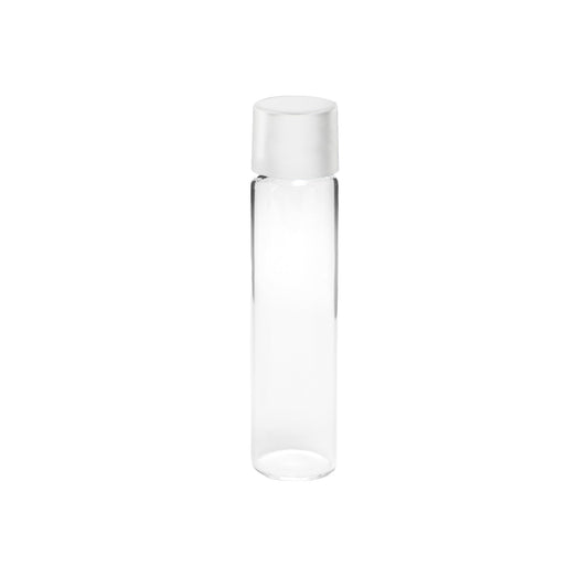 Glass Tube w/ Cap 90mm / 22mm, 500-Pack, Child Resistant (Loud Lock)
