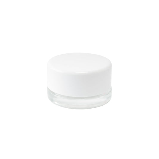 Concentrate Glass Jar w/ Cap 9ml / 44mm, 200-Pack, Child Resistant (Loud Lock)