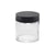Glass Jar w/ Cap 3oz / 60mm, 100-Pack, Child Resistant (Loud Lock) 001