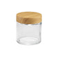 Glass Jar w/ Cap 3oz / 60mm, 100-Pack, Child Resistant (Loud Lock)