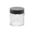 Glass Jar w/ Cap 3oz / 60mm, 100-Pack, Child Resistant (Loud Lock) 003